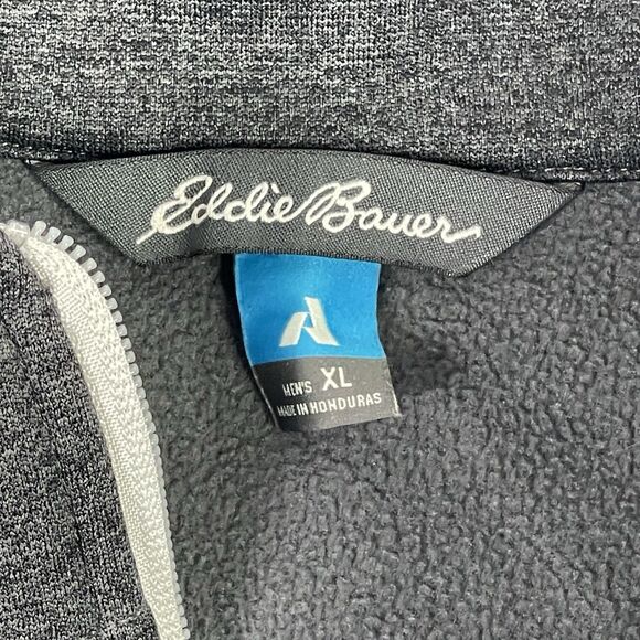 Eddie Bauer First Ascent Half Zip Pullover XL  Long Sleeve Fleece Hike Fall - Picture 5 of 9